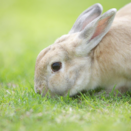 rabbits lawn care