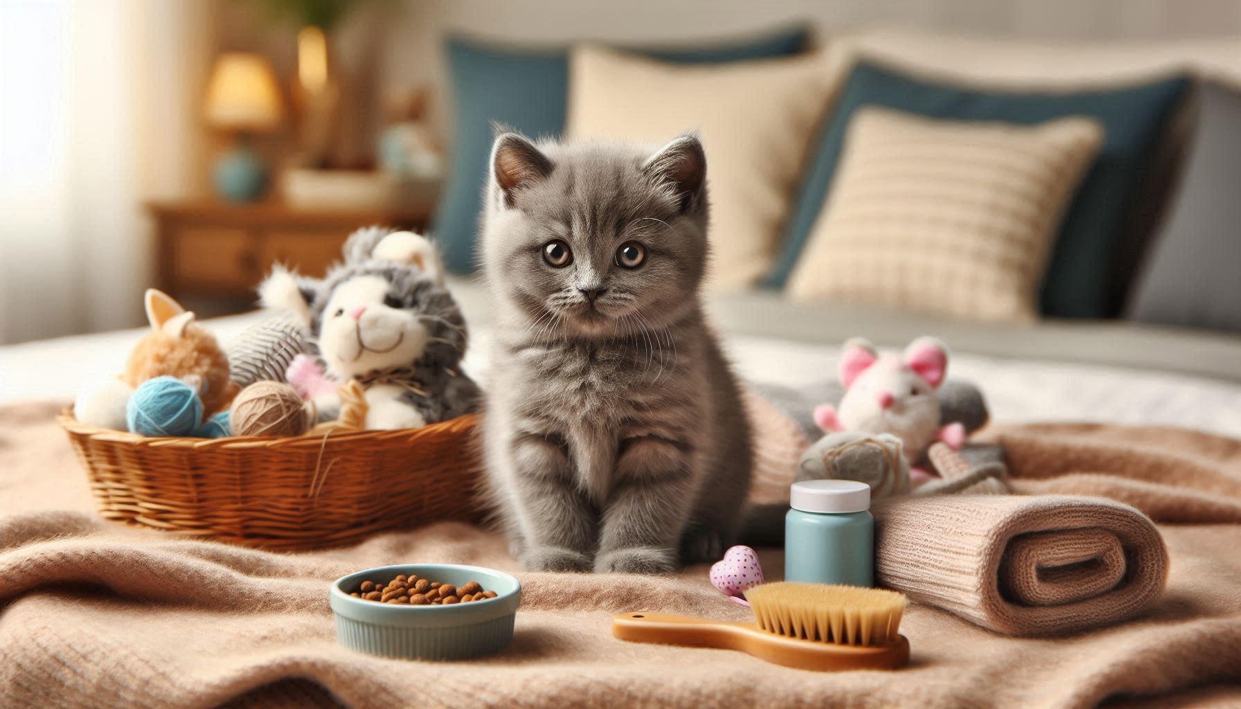 British Shorthair Kitten Care